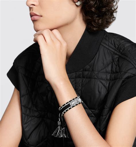 stoffen armband dior|Armbanden .